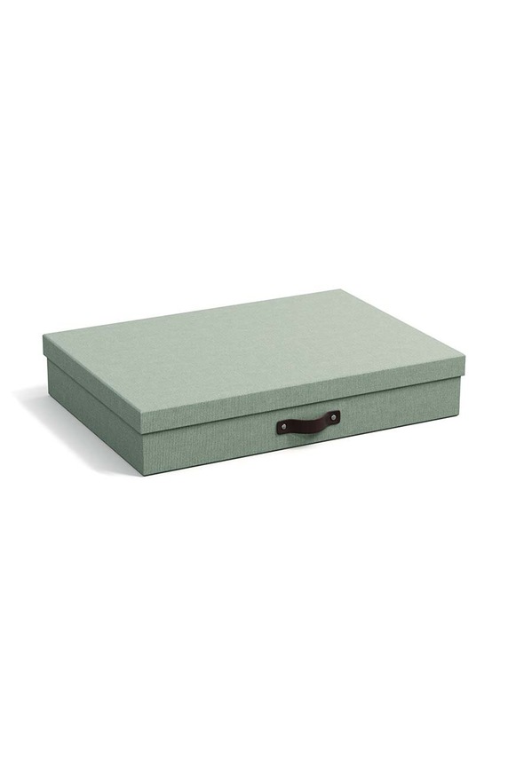Bigso Box of Sweden pudełko do przechowywania Sverker turkusowy 9341C1649LEA648