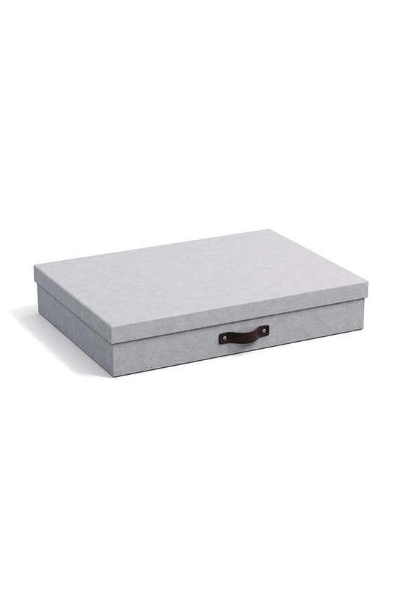 Bigso Box of Sweden cutie de depozitare A6 Sverker gri 9341C6249LEA648
