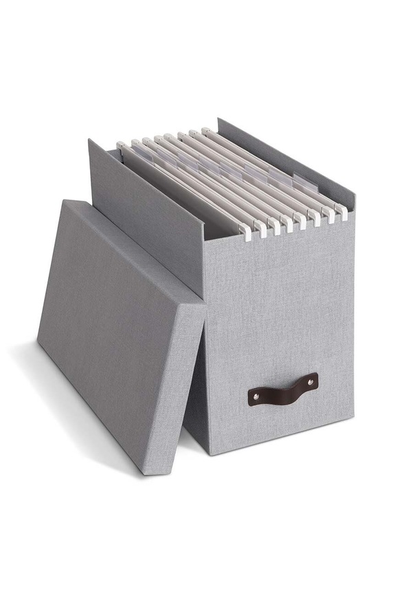 Lifestyle Bigso Box of Sweden organizer na dokumenty A4 Johan 9441C6249LEA648 szary