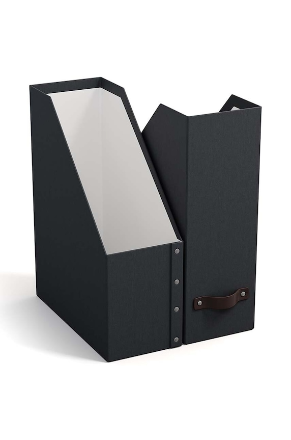 Organizator za dokumente Bigso Box of Sweden William 957245633LEA000 siva AA00