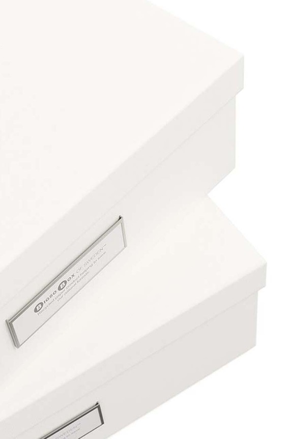 Гостиная и спальня Ящик для хранения Bigso Box of Sweden Rasmus 2 шт 778245541 белый