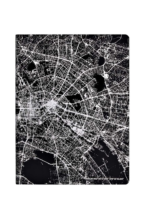 Nuuna notepad Berlin Silver L LIGHT multicolor 53641