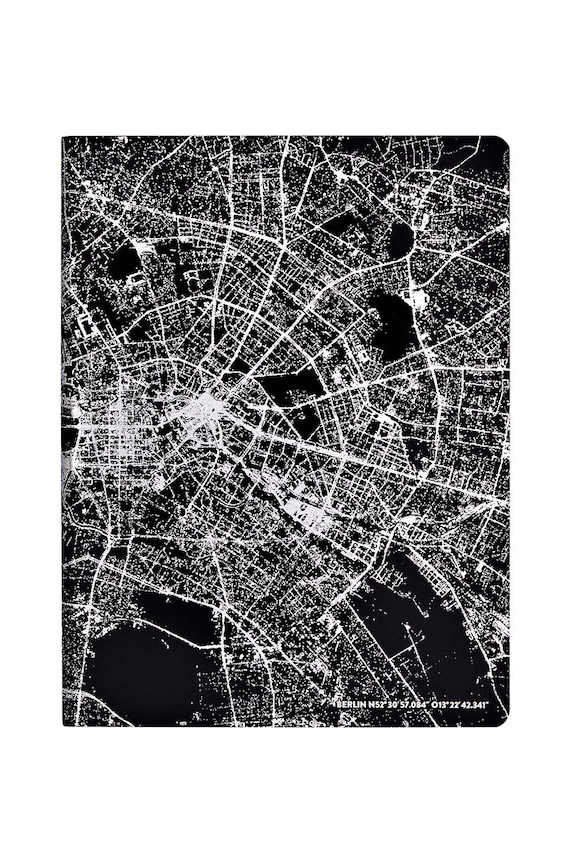 Nuuna notepad Berlin Silver L LIGHT multicolor 53641