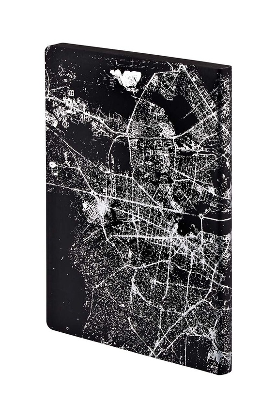 Lifestyle Nuuna notepad Berlin Silver L LIGHT 53641 multicolor