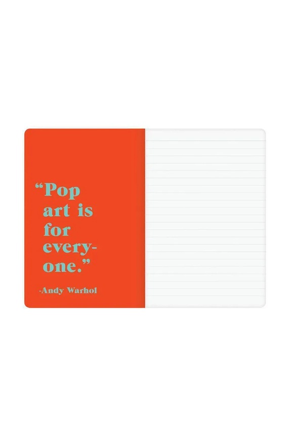 Lifestyle Galison zestaw notatników Andy Warhol Mini Notebook Set 2-pack 64357 multicolor