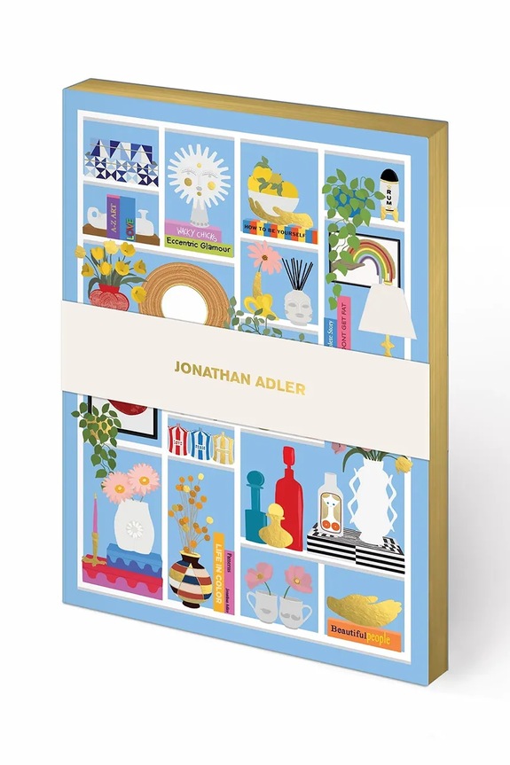 Galison notepad Jonathan Adler Shelfi A5 multicolor 678032