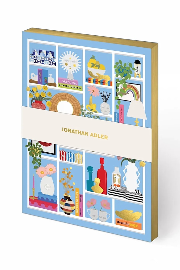 Galison notepad Jonathan Adler Shelfi A5 multicolor 678032