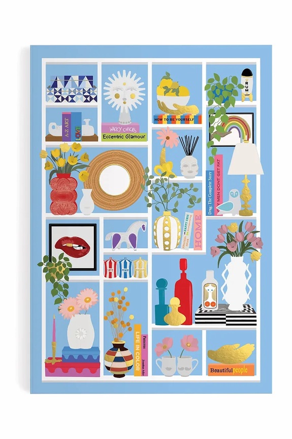 Galison notepad Jonathan Adler Shelfi A5 678032 multicolor AA00