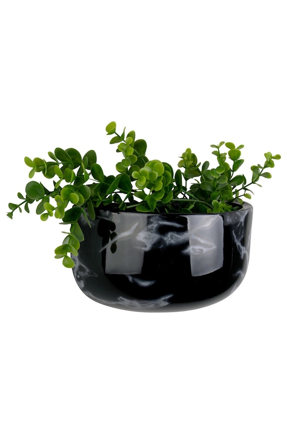 Present Time ghiveci de perete PT3738BK negru AA00