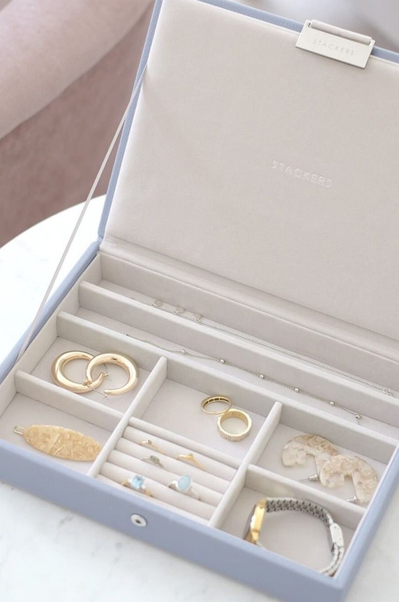 Stackers organizer na biżuterię fioletowy 74590