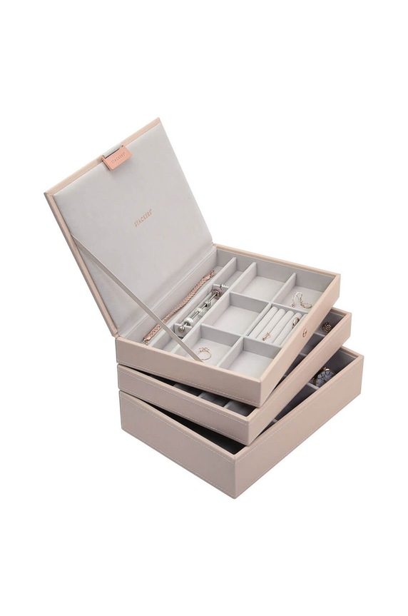 Salon i sypialnia Stackers organizer na biżuterię 73775 różowy