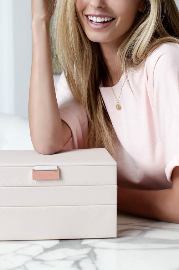 Stackers organizer na biżuterię 73775 różowy