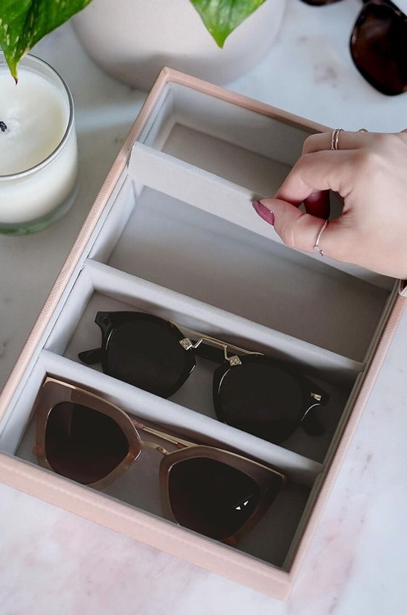 Stackers organizer na okulary różowy 74476
