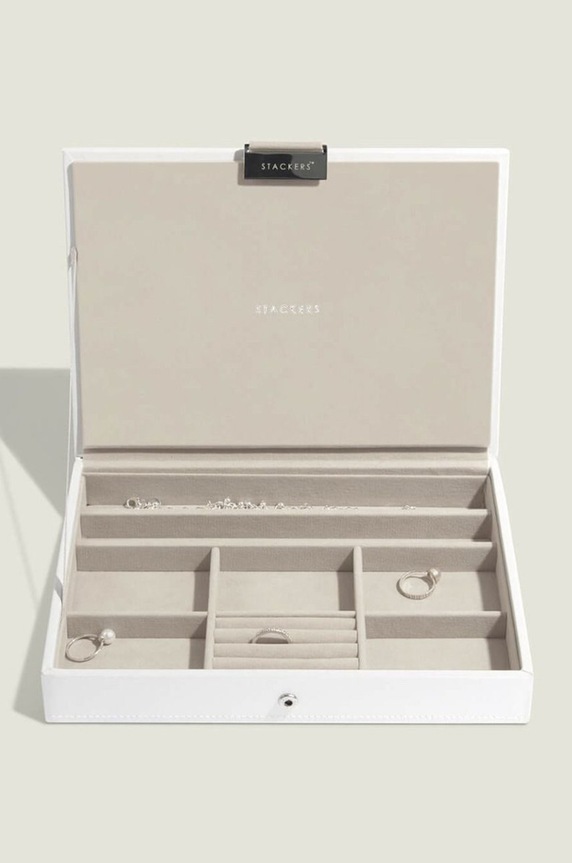 Stackers organizer na biżuterię 70957 biały AA00