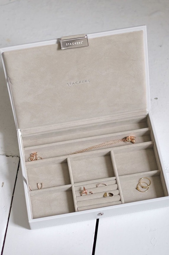 Salon i sypialnia Stackers organizer na biżuterię 70957 biały