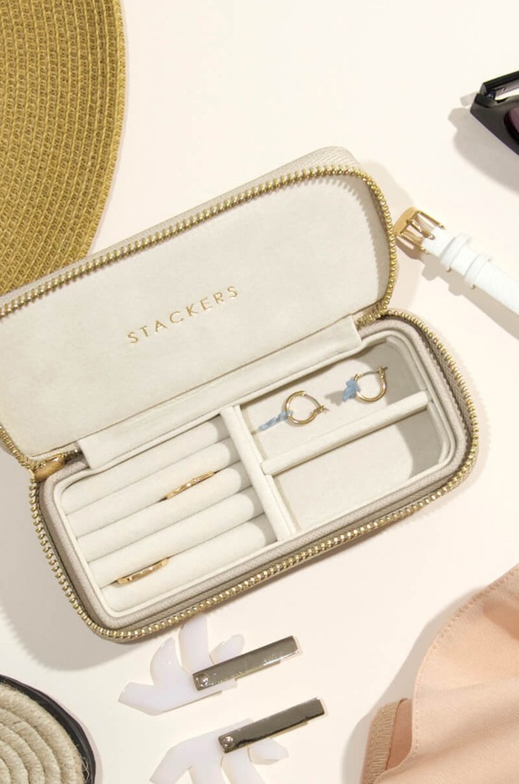 Stackers putna kutija za nakit siva 75344