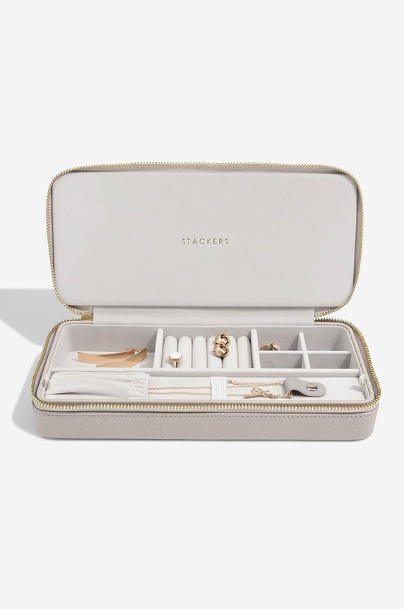 Stackers pudełko podróżne na biżuterię 74305 szary AA00