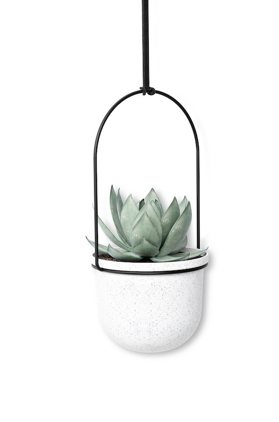 Umbra fali edények készlete 2 x O 10 cm / 3 x O15 cm fehér 1018086.660