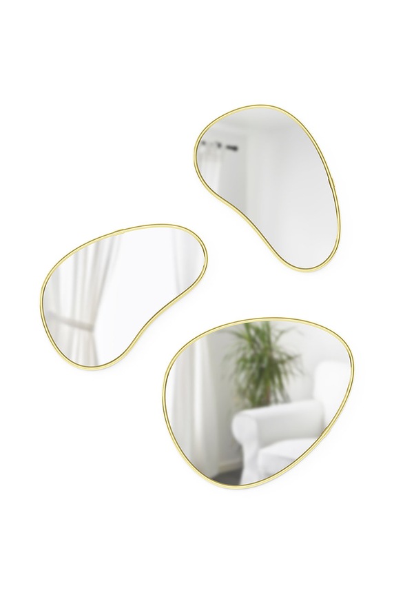 Umbra Set ogledala (3-pack) smeđa 1018566.104