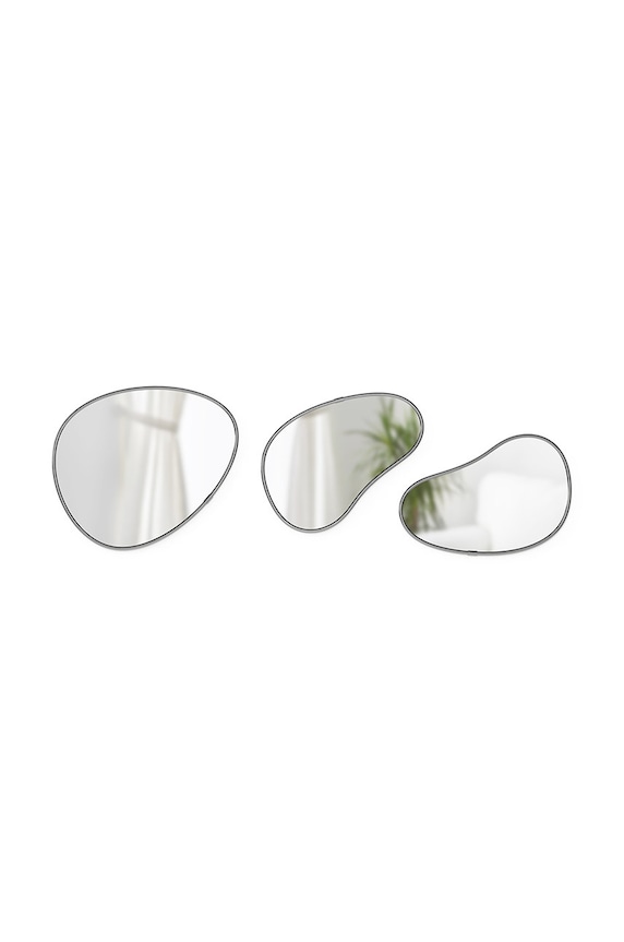 Salon i sypialnia Umbra zestaw luster (3-pack) 1018566.378 szary