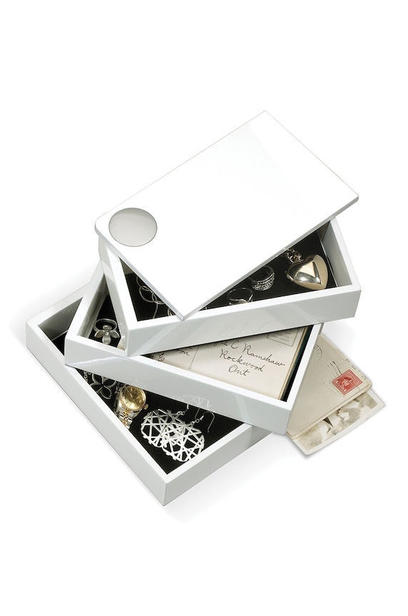 Umbra organizer na biżuterię biały 308712.660