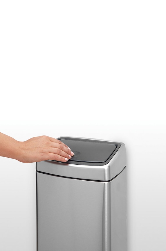 Brabantia kosz na śmieci Touch Bin 10 L szary 477225