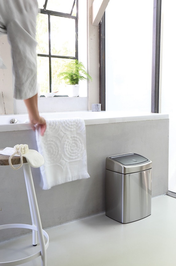 Brabantia kosz na śmieci Touch Bin 10 L 477225