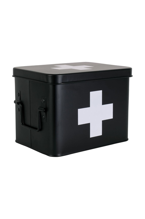 Present Time pudełko do przechowywania PT3770BK czarny AA00