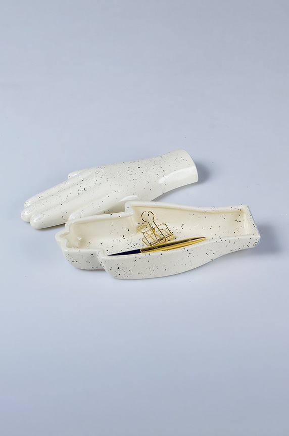 DOIY pojemnik na drobiazgi DYORGANHA biały AA00