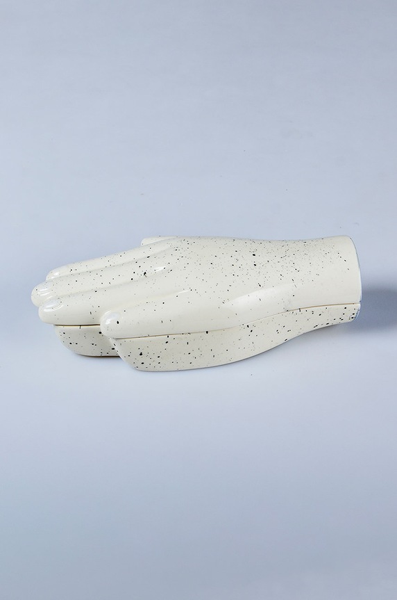 Salon i sypialnia DOIY pojemnik na drobiazgi DYORGANHA biały