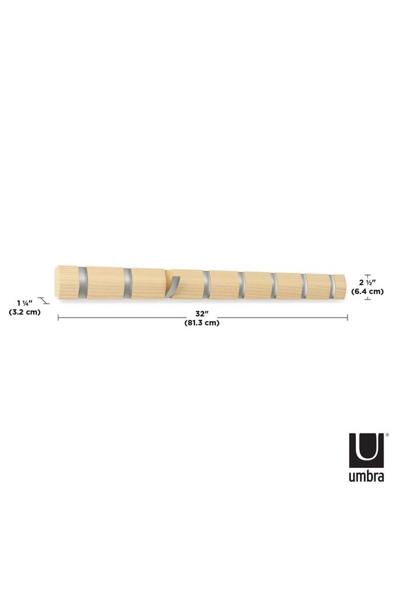 Umbra appendiabito da parete beige 318858.390