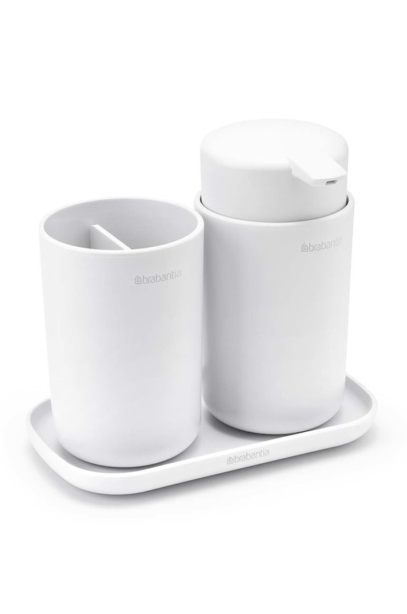 Баня Brabantia Комплект аксесоари за баня (3 броя) 280382 бял