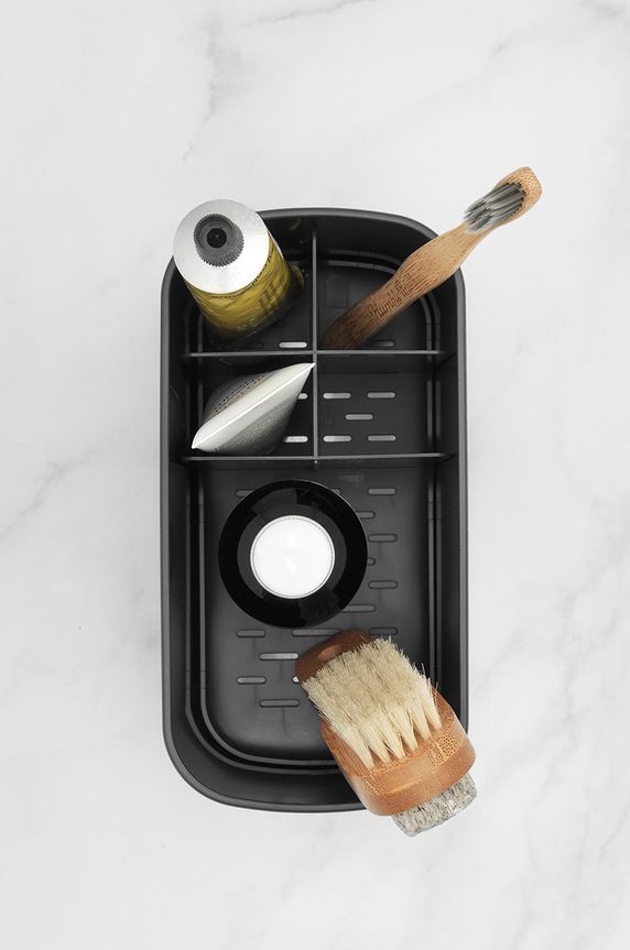 Brabantia οργανωτής μπάνιου 280085 γκρί