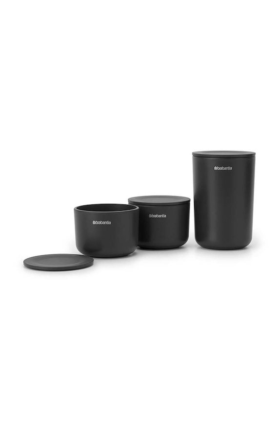 Kupaonica Brabantia set posuda za pohranu (3-pack) 281303 siva