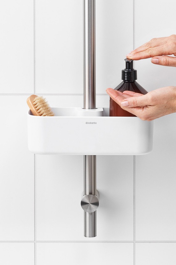 Brabantia półka prysznicowa 280764 biały