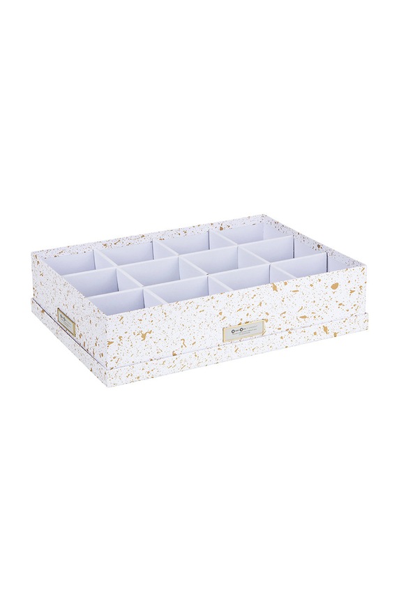 Obývacia izba a spálňa Bigso Box of Sweden Úložný box Jakob 634187762 žltá