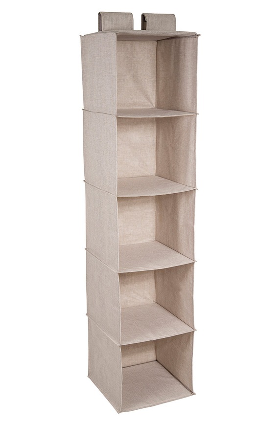 Organizér do šatní skříně Bigso Box of Sweden béžová 6939S0201