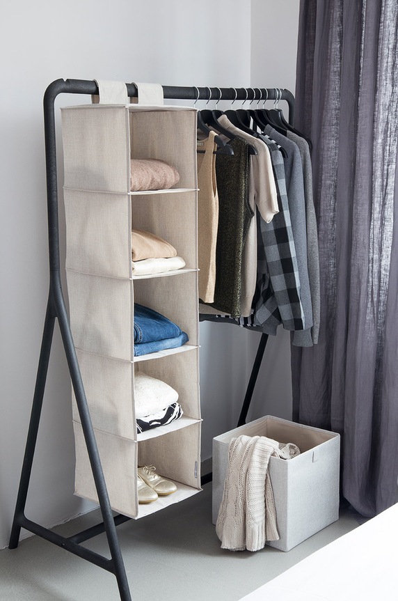 Organizér do šatní skříně Bigso Box of Sweden béžová 6939S0201