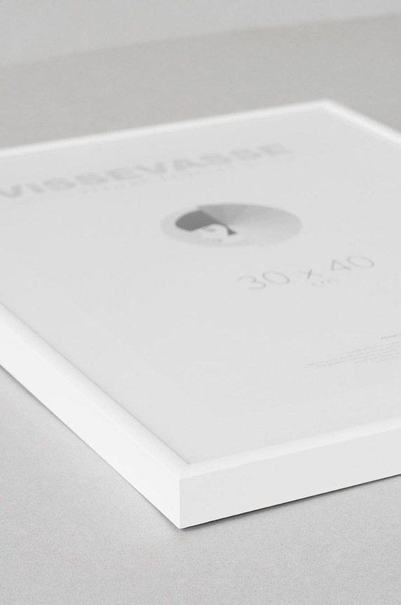 Vissevasse okvir za plakat Matt White 15x21 cm bijela F.2016.079.RS