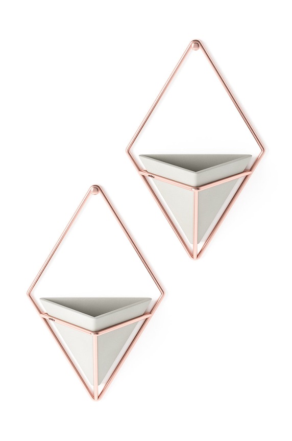 Umbra set ghivece de perete Trigg 19 x 11 x 6 cm 2-pack multicolor 470753.633