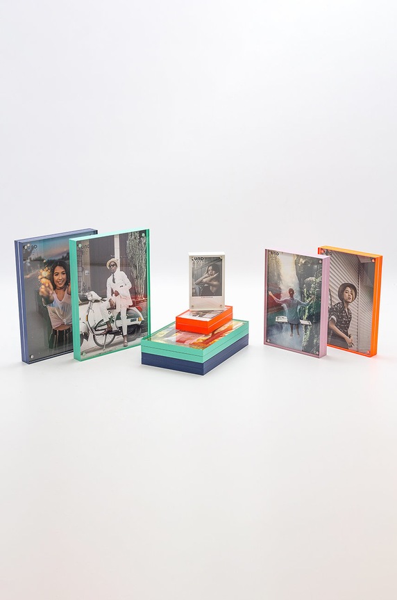 Lund London ramka na zdjęcia Skittle 13 x 18 cm 7223 niebieski