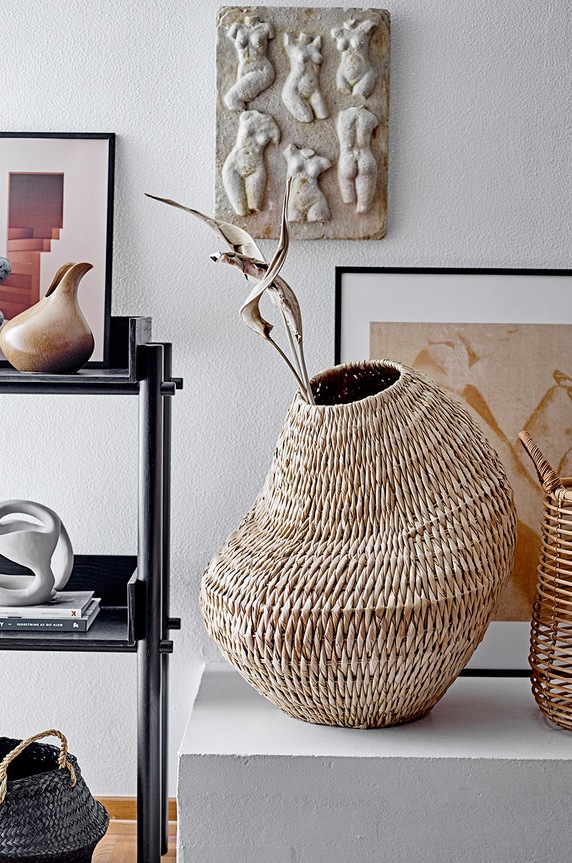 Bloomingville πλαισιωμένη αφίσα Andrey 82054011 μαύρο AA00