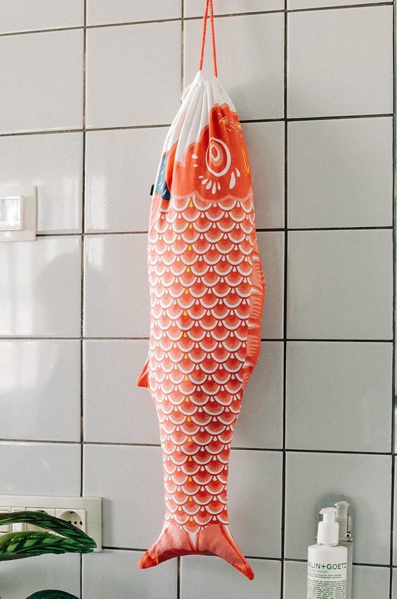 DOIY torba podróżna na pranie czerwony DYKITLBRE