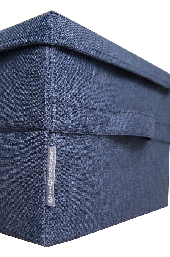 Bigso Box of Sweden cutie de depozitare Box Storage albastru 6935S0301