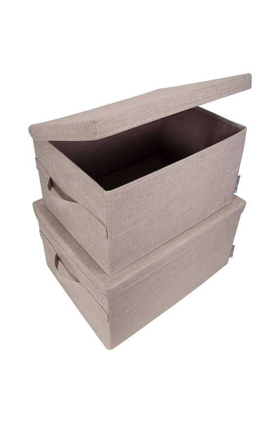 Bigso Box of Sweden pudełko do przechowywania Box Storage 6936S0201 beżowy