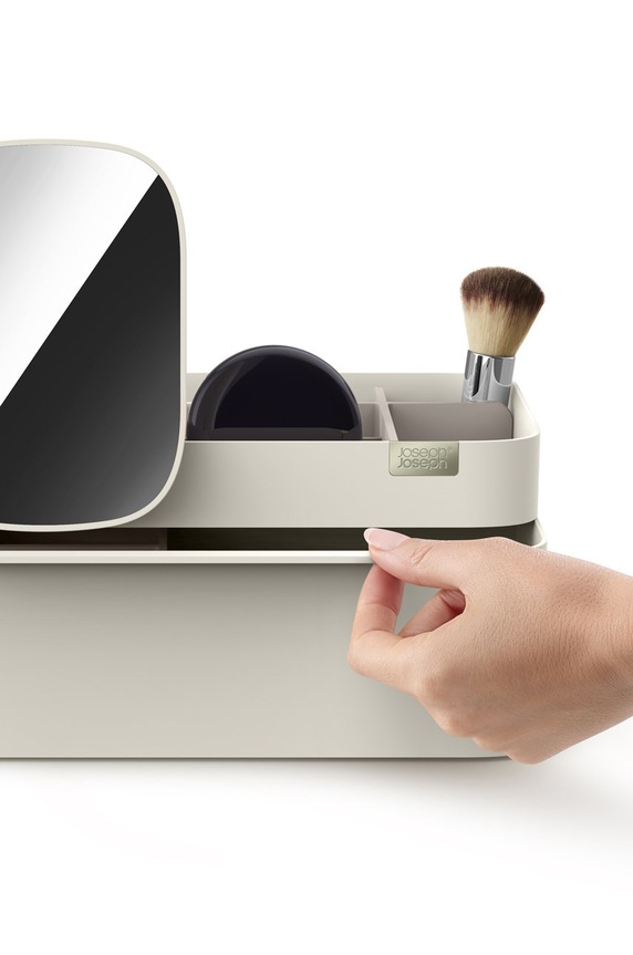 Home SPA Joseph Joseph organizer na kosmetyki z lusterkiem Viva 75005 beżowy