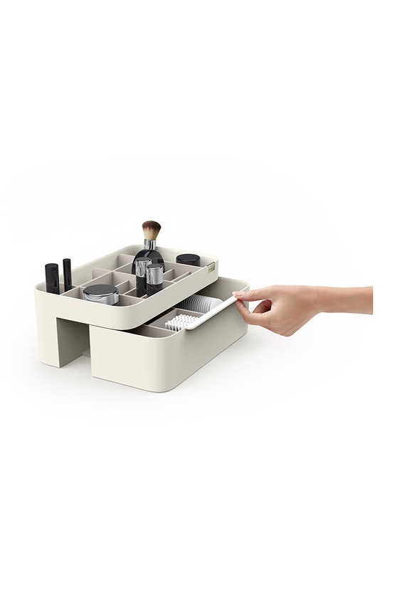 Joseph Joseph organizer na kosmetyki z lusterkiem Viva 75005 beżowy