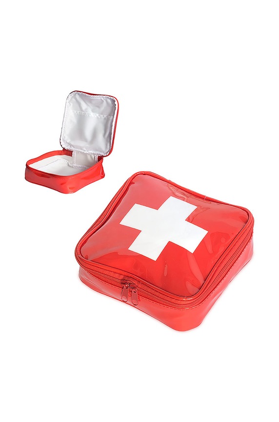 Balvi etui na leki czerwony 26107