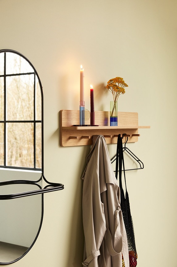 Living și dormitor Hübsch Sfesnic decorativ 991417 albastru