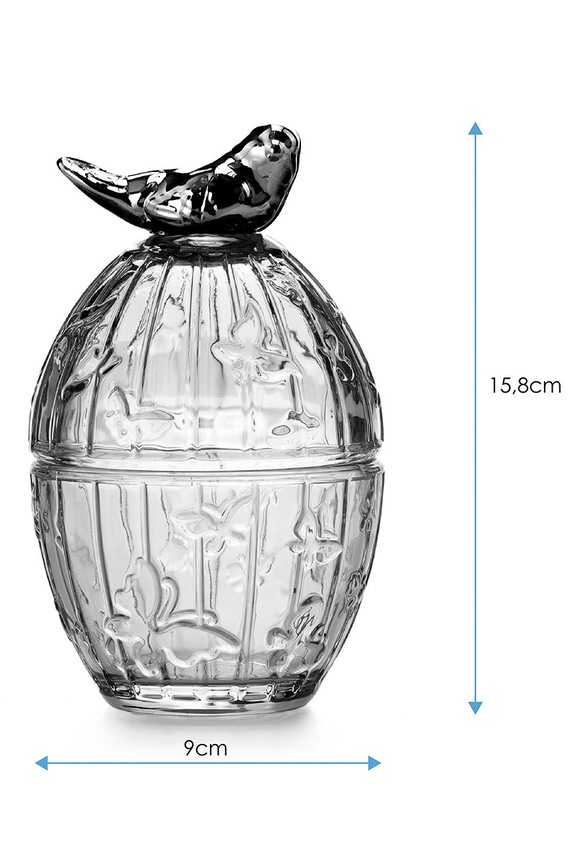 Pojemnik na biżuterię zielony 4251838548837